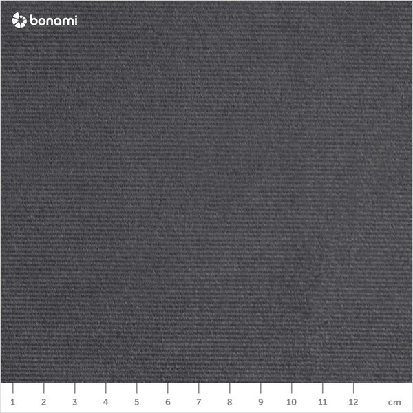 Szürke kárpitozott ágyneműtartós franciaágy ágyráccsal 160x200 cm Thessa Bold – Bonami Selection