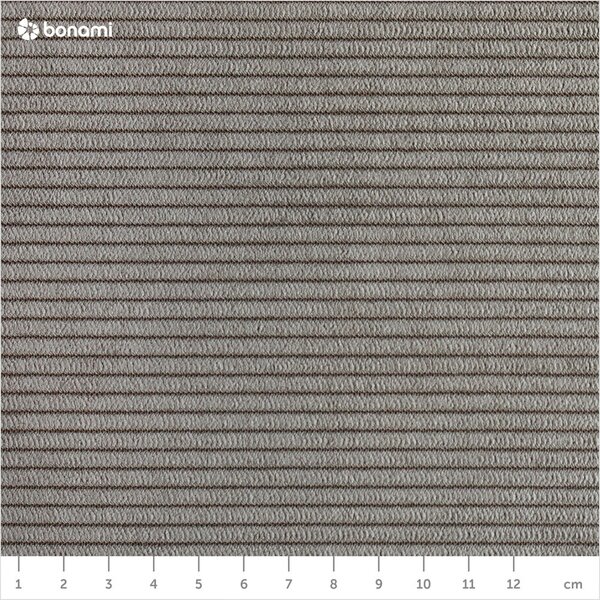 Szürkésbarna kárpitozott ágyneműtartós franciaágy ágyráccsal 160x200 cm Thessa Bold – Bonami Selection