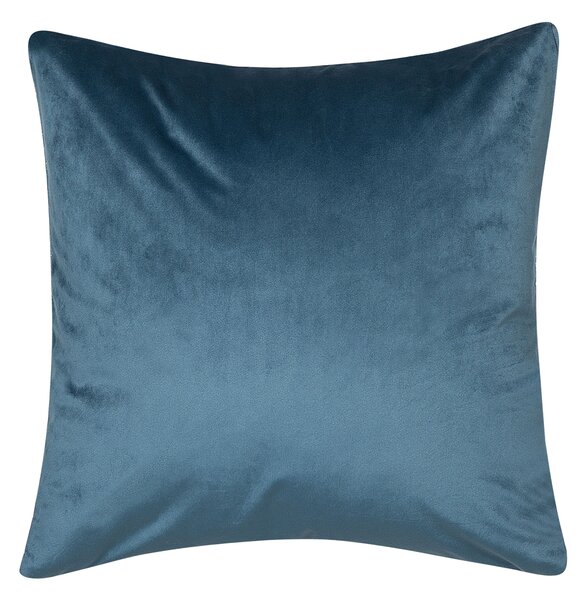 2 db díszpárna GARDENIA Bársony 45 x 45 cm Kék Absztraktmintás