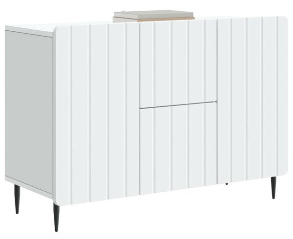 Széf fiókkal Fehér 89 x 34,5 x 62 cm Szerelt Fa