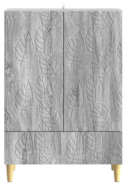 Széf Szürke Sonoma 66 x 34,5 x 95 cm Szerelt Fa