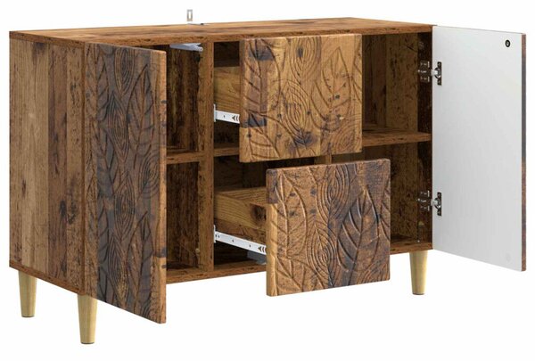 Széf Antik Fa 89 x 34,5 x 60 cm Szerelt Fa