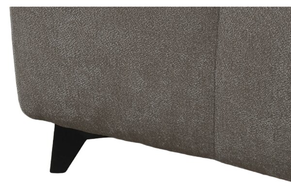 KONDELA Boxspring ágy, 160x200, barnásszürke taupe, ALMA