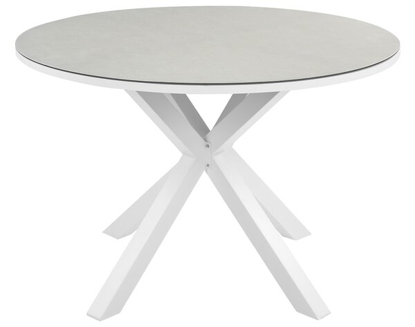 Kerti asztal MALETTO 120 cm 120 cm Üveg Tópszín