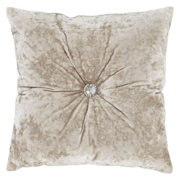 Díszpárna 45x45 cm Crushed Velvet Diamante – Catherine Lansfield