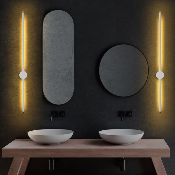 Fehér LED fali lámpa Sword – Opviq lights