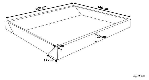 SIMPLE 140 x 200 cm