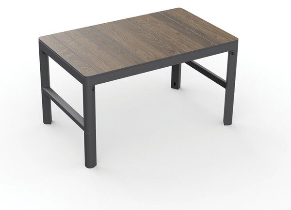 Keter Lyon Deco walnut / grafit kerti asztal