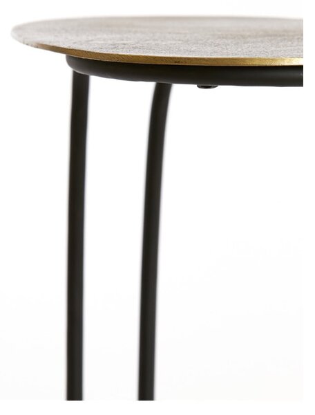Fém tárolóasztal 27x43 cm Marsh – Light & Living