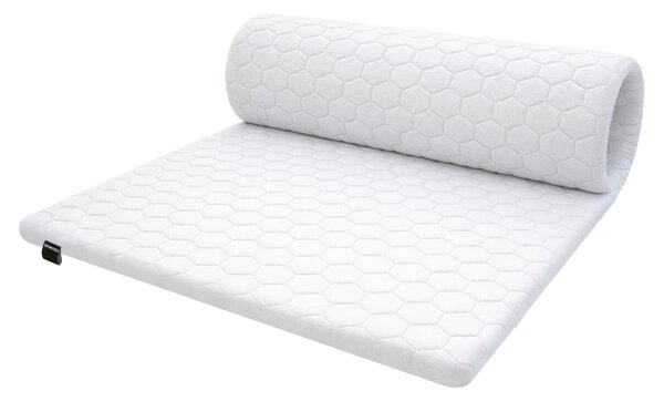 KONDELA Fedőmatrac/topper, 5 cm, 90x200, habszivacs, ZENY