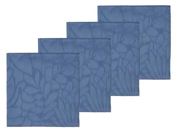 Textil szalvéta szett 4 db-os Abstract leaves – Södahl