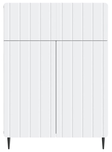 Széf fiókkal Fehér 66 x 34,5 x 92 cm Szerelt Fa