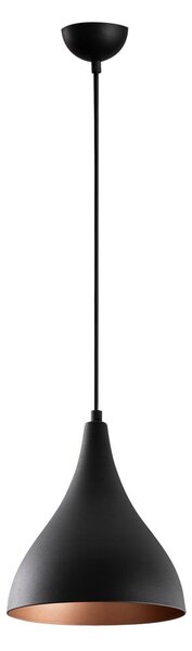 Fekete függőlámpa fém búrával ø 22 cm Sağlam – Opviq lights