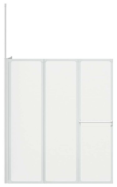 4 paneles összehajtható L formájú kádparaván 70 x 120 x 137 cm