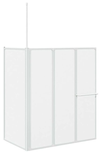 4 paneles összehajtható L formájú kádparaván 70 x 120 x 137 cm