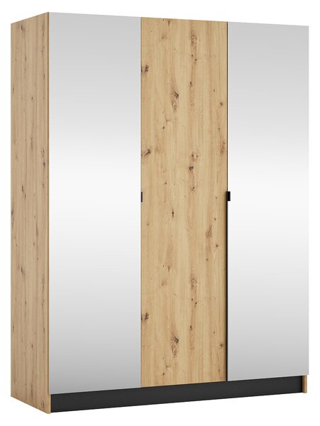 KONDELA Szekrény korpusz 150, artisan tölgy, KREO