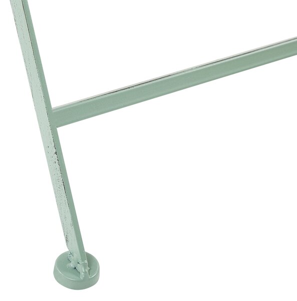 Bisztró asztal TRENTO 70 cm 70 cm Fém Világoszöld
