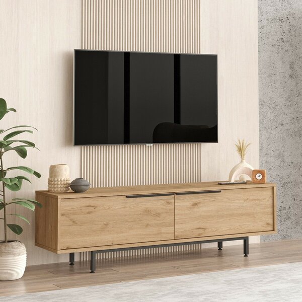 Hanah Home TV Stand Walnut On1-S
