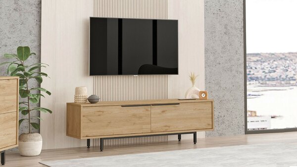 Hanah Home TV Stand Walnut On1-S
