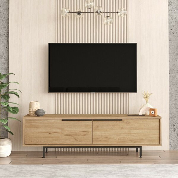 Hanah Home TV Stand Walnut On1-S