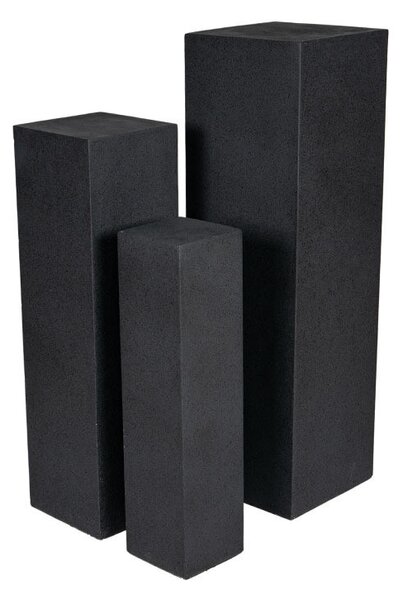 Calgary Pillar kompozit oszlop szett grafit 20x20x81,50-36x36x122cm S3