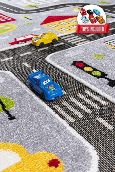 Conceptum Hypnose Szőnyeg (140 x 200) Grey Gri Trafik - Szürke