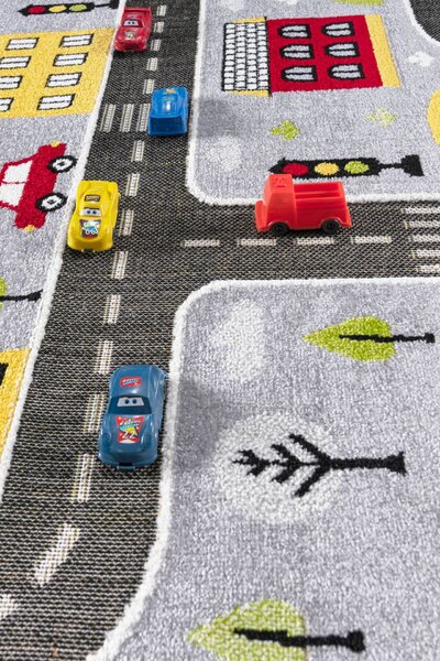 Conceptum Hypnose Szőnyeg (140 x 200) Grey Gri Trafik - Szürke