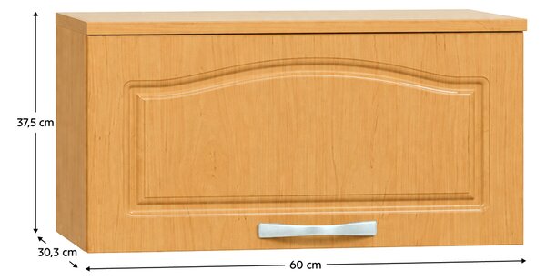 KONDELA Konyhaszekrény, felső, éger LORA MDF NEW KLASIK W600K