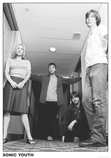 Plakát Sonic Youth - Amsterdam, (59.4 x 84 cm)