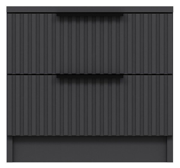 Hanah Home Nightstand Anthracite Kale Plus - 7898