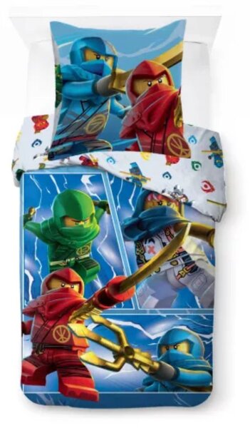 Lego Ninjago ovis ágynemű (harcosok)