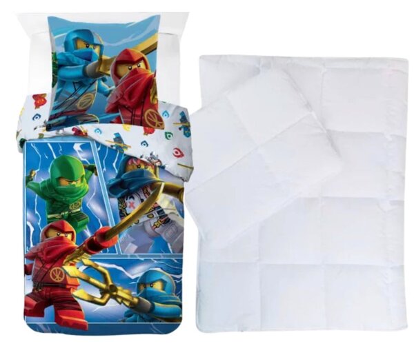 Lego Ninjago ovis ágynemű szett (harcosok)