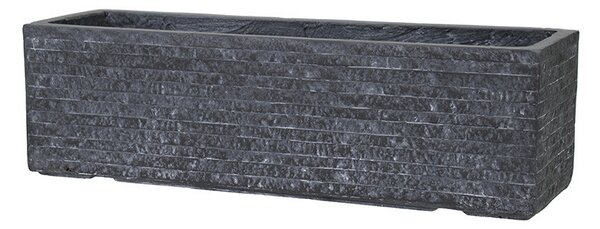 Ontario Tetra kompozit balkonláda grafit 60x17,2x17,2cm