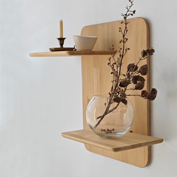 Hanah Home Fali polc Oak Matilda - Tölgy
