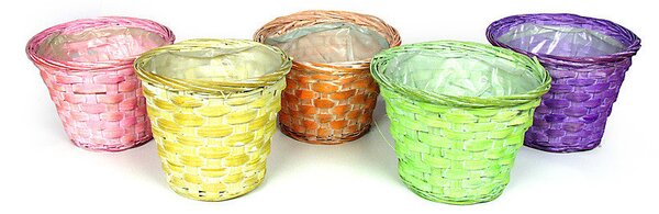 Antikolt Bambusz Kaspó Mix 11,5x9cm 12db/Csomag