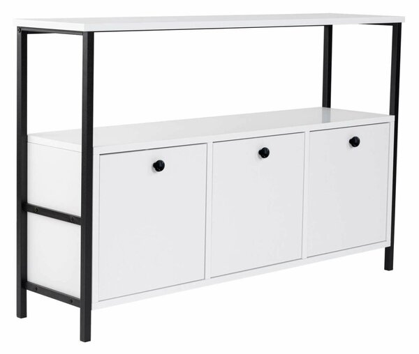 Hanah Home Solace konzolasztal - fehér, fekete