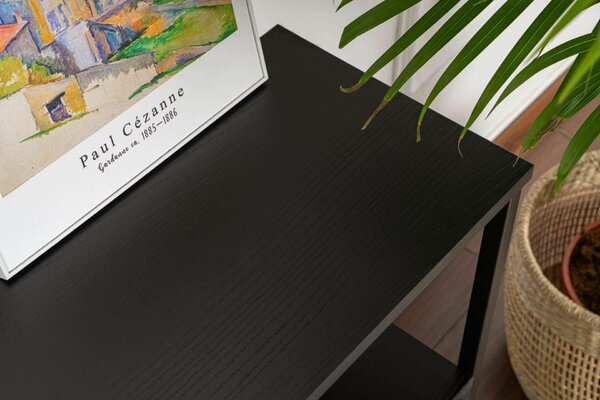 Hanah Home Konzol Fekete fa Black Solace - Fekete fa, Fekete