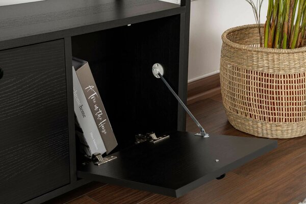 Hanah Home Konzol Fekete fa Black Solace - Fekete fa, Fekete