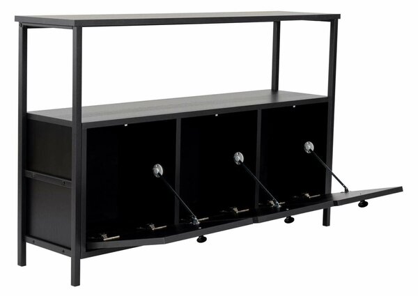 Hanah Home Konzol Fekete fa Black Solace - Fekete fa, Fekete