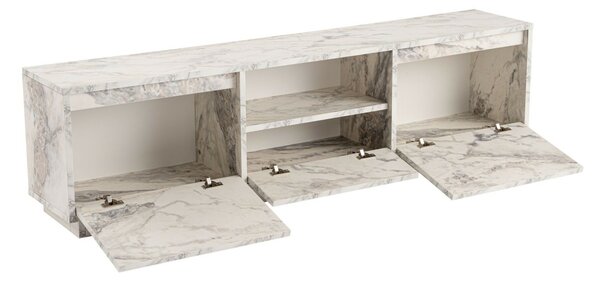 Hanah Home TV Stand Freesia Marble Vanguard - Fressia Marble