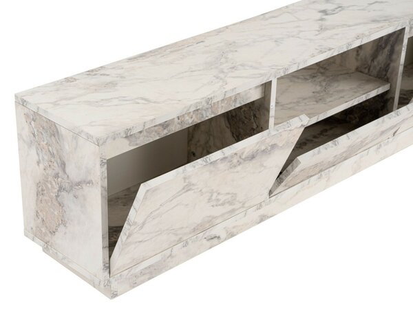 Hanah Home TV Stand Freesia Marble Vanguard - Fressia Marble