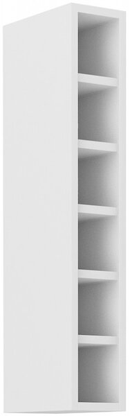 LAILI magas faliszekrény - szélesség 15 cm, fehér