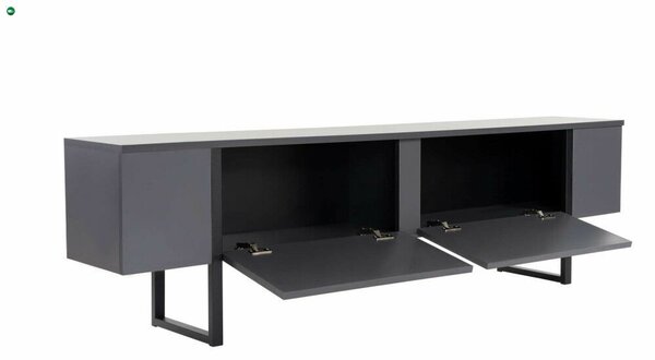 Hanah Home TV állvány Antracit Fekete Serenity - Antracit, Fekete