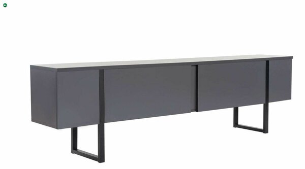 Hanah Home TV állvány Antracit Fekete Serenity - Antracit, Fekete