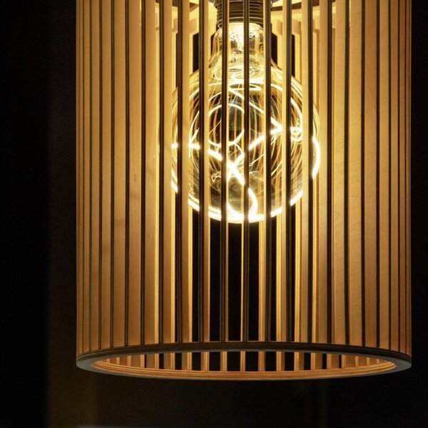 Függőlámpa SLV, Wud, dimmable, Fa, Nappali, Fa