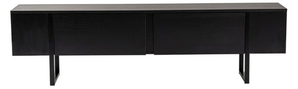 Hanah Home TV állvány Fa fekete Fekete Serenity - Fa fekete, Fekete