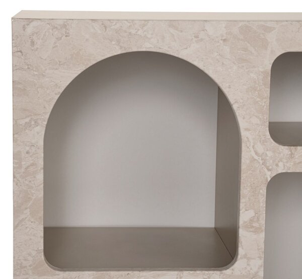Hanah Home Console Travertine Sandstone Lessa - Travertine