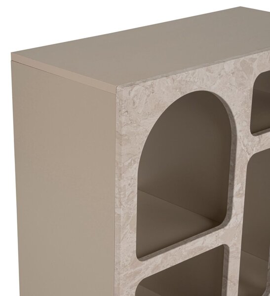 Hanah Home Console Travertine Sandstone Lessa - Travertine
