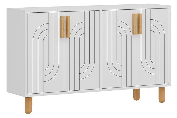 Hanah Home Console White Rodney - White