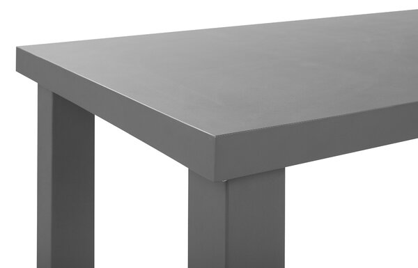 Kerti étkezőgarnitúra padokkal 4 személyes TARANTO Beton Szürke
